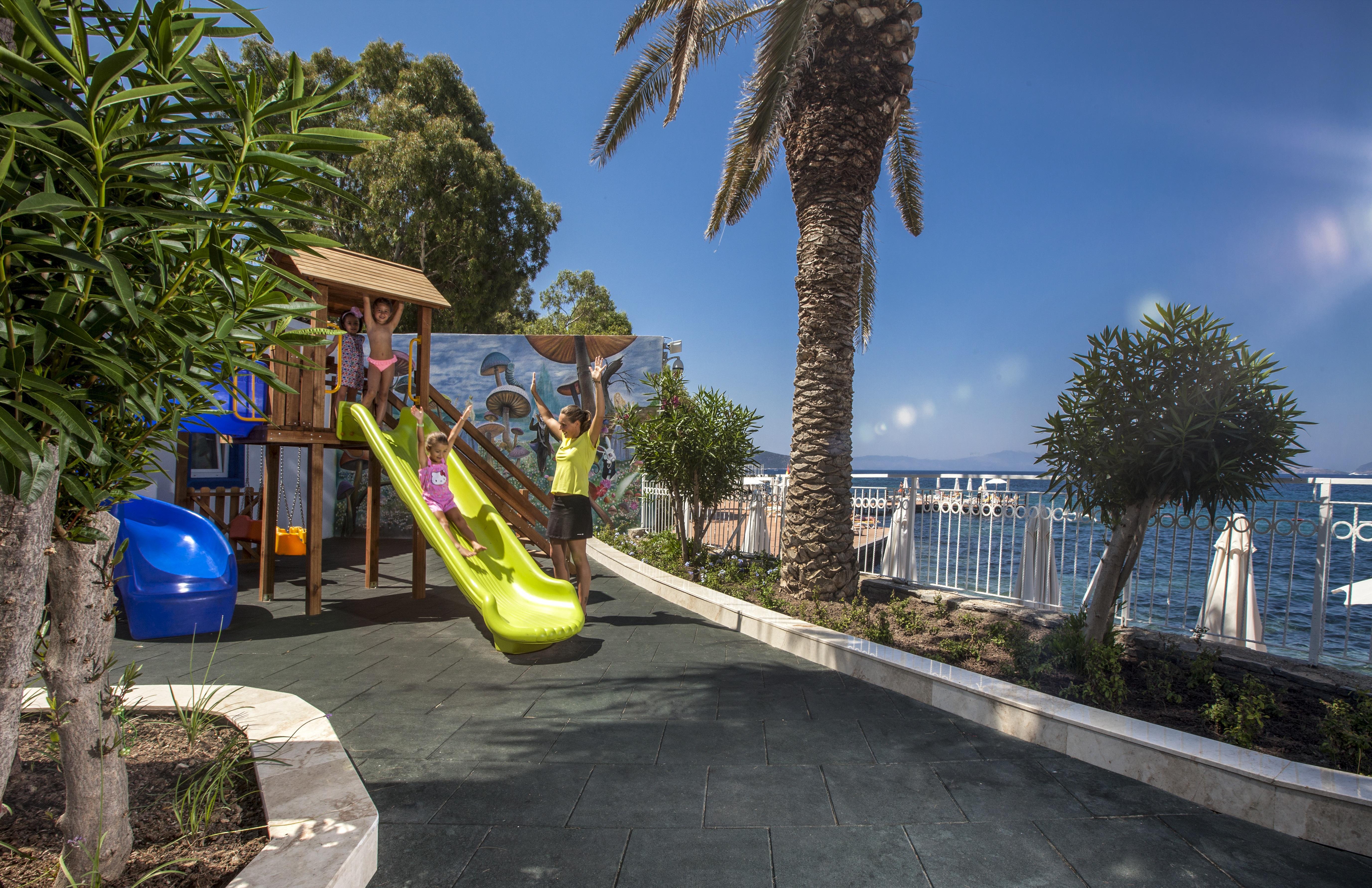 Labranda Tmt Bodrum Exterior photo Playground in the resort